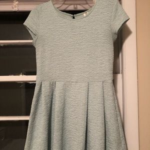 Mint green dress